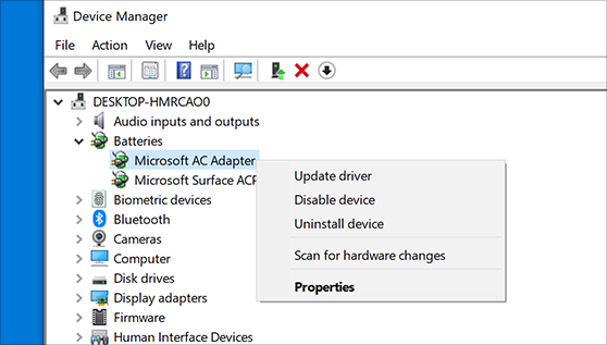 To update drivers, open Device Manager by pressing Windows key + X and selecting Device Manager from the menu.
Expand the categories and right-click on the device you want to update, then choose Update driver.